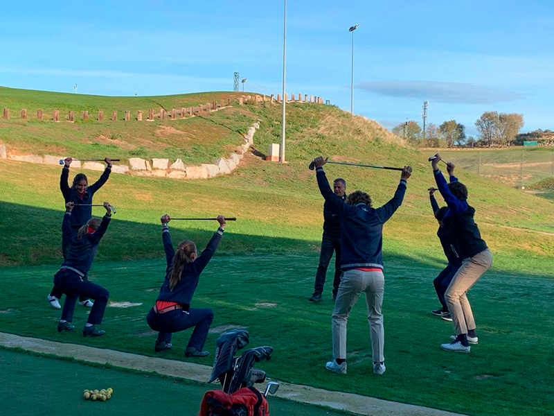 Seis golfistas navarros acuden al Centro de Excelencia